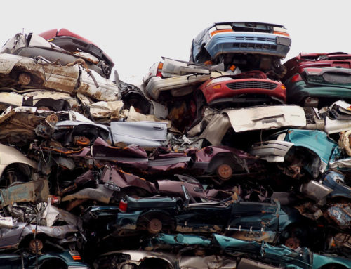 What happens to scrap cars?